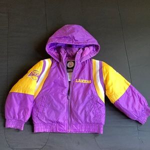 Kids puff jacket Lakers